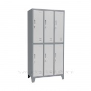 Vestiaire Métallique 6 Cases